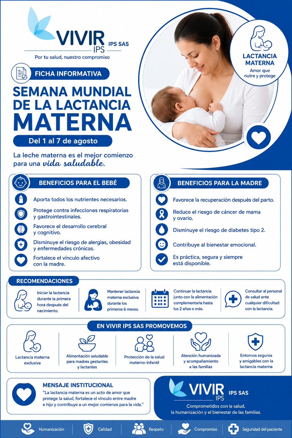 Semana mundial de la lactancia materna