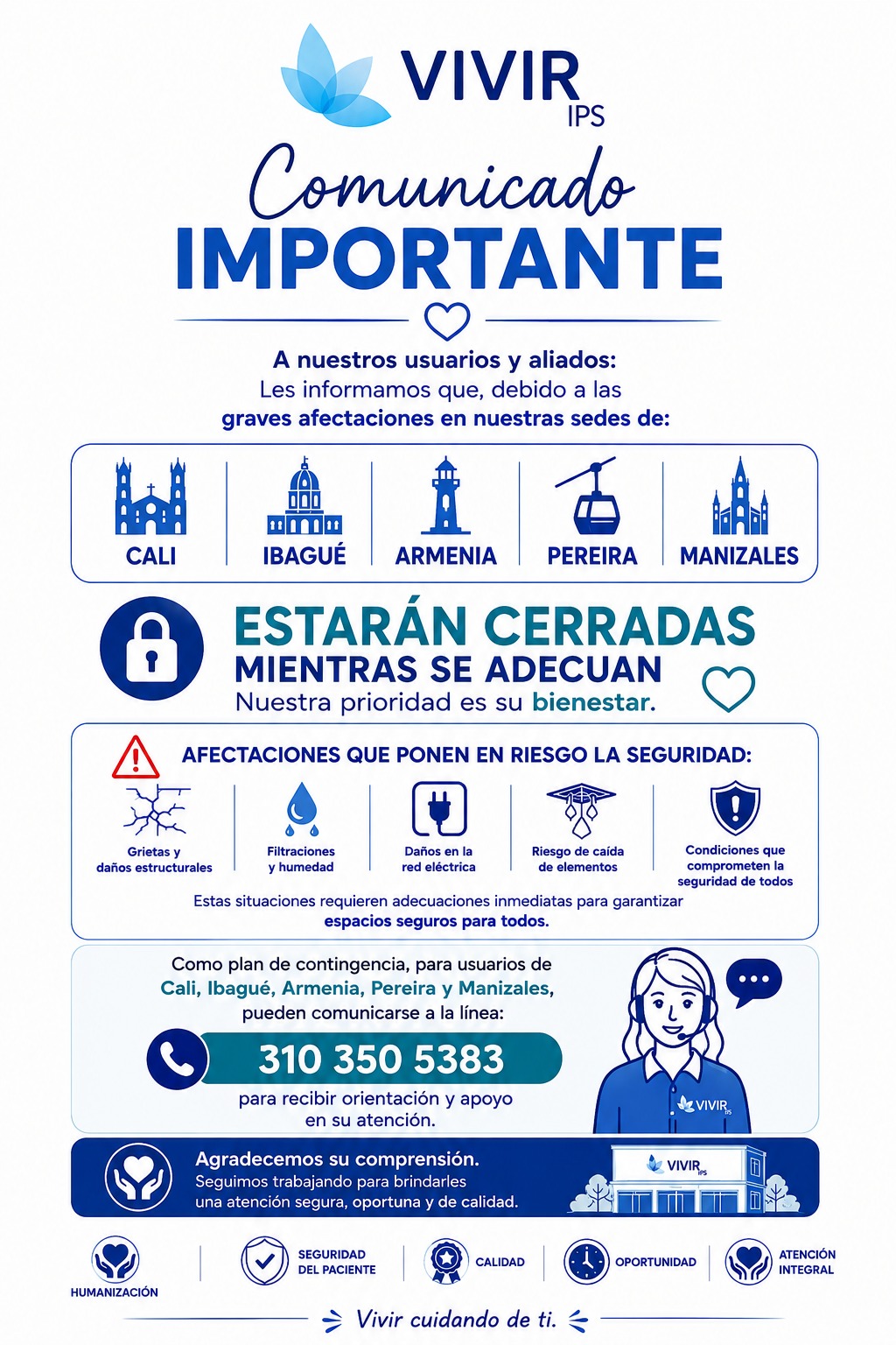 Comunicado 02 - Vivir IPS