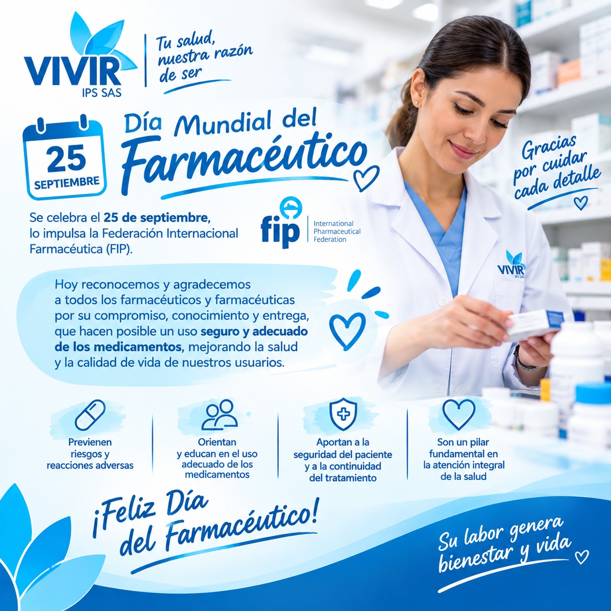 Día mundial del Farmacéutico