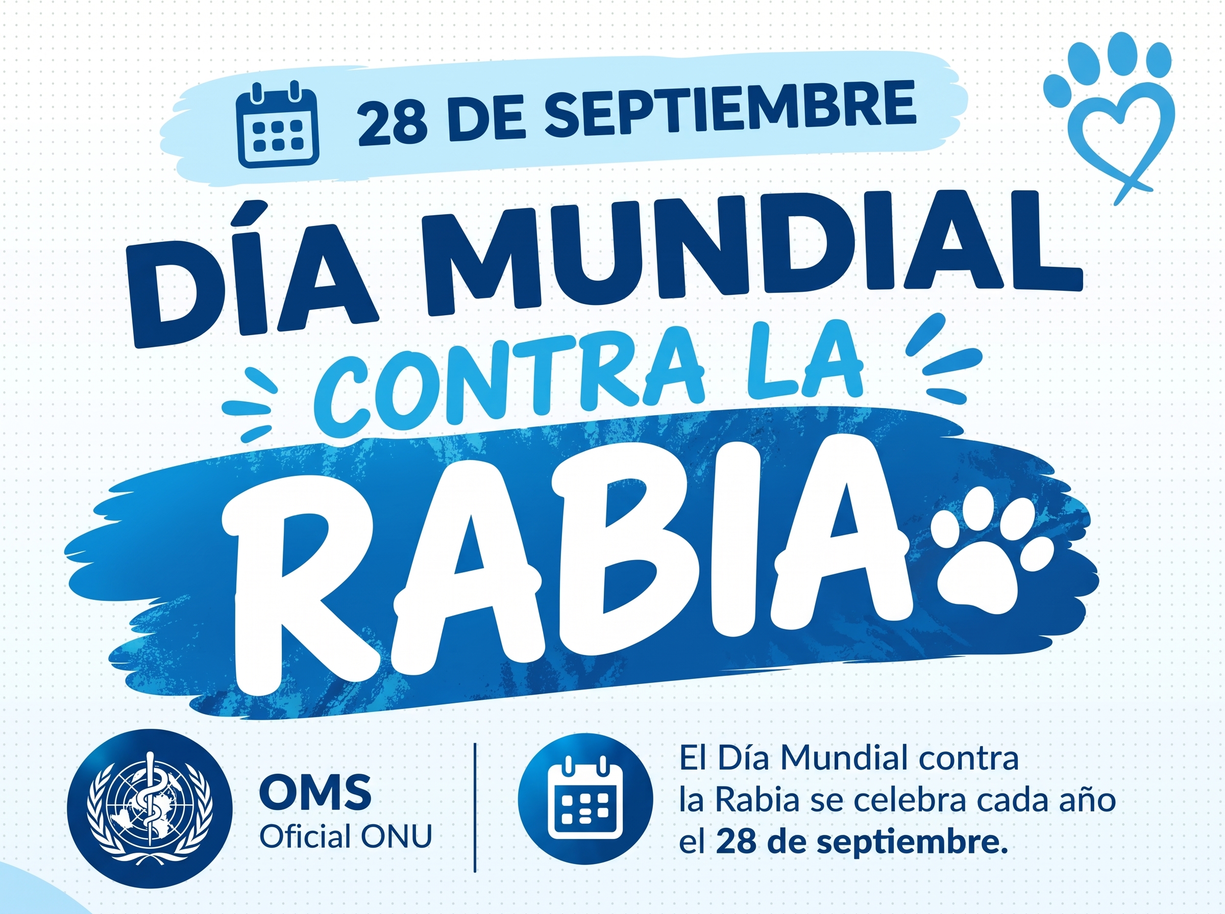 Día mundial contra la rabia